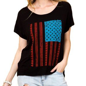 USA flag tee
